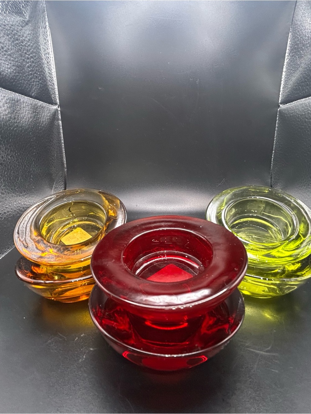 Crate and Barrel Tea Light Holders Set Of 6